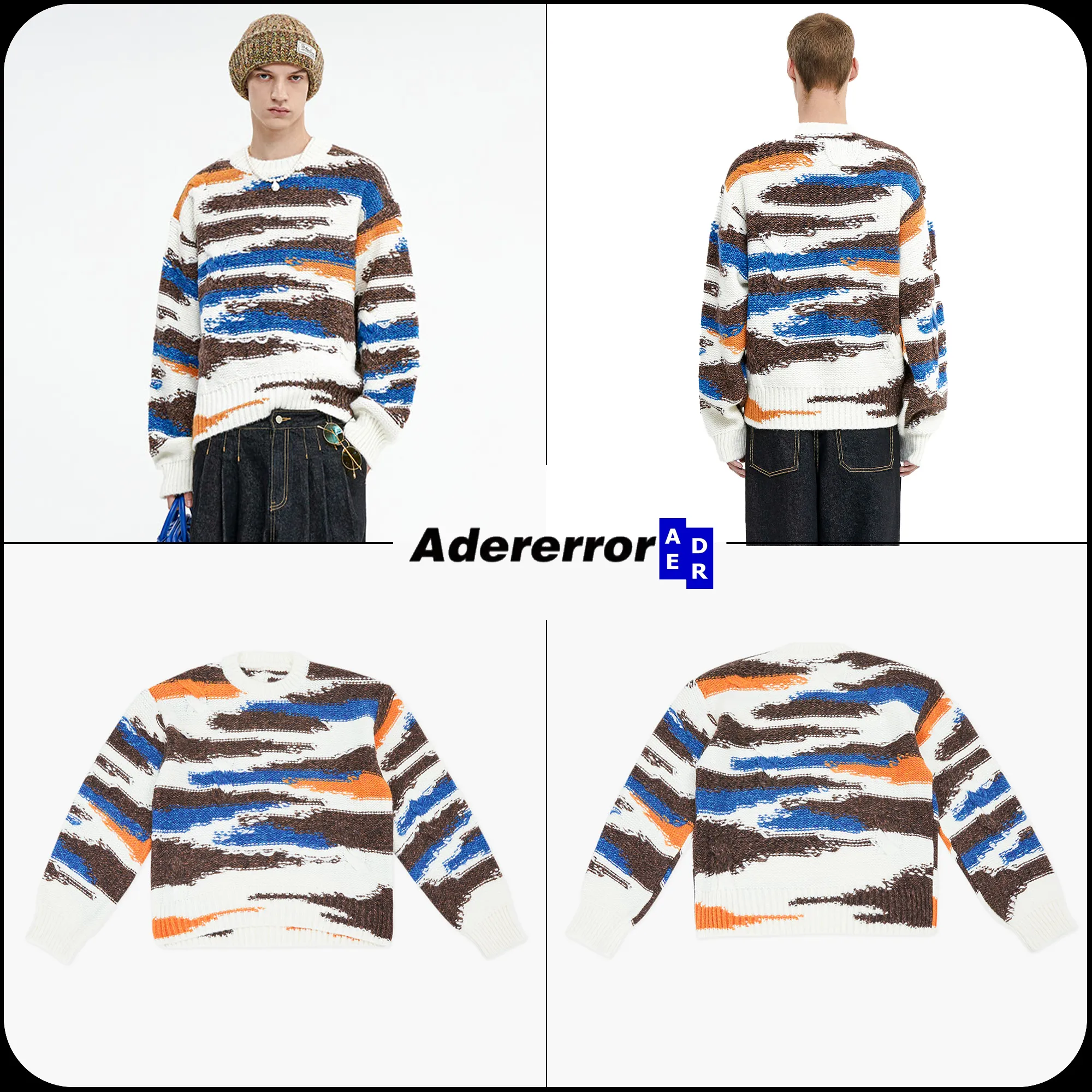 ADERERROR  |【 ADERERROR 】★Plot knit