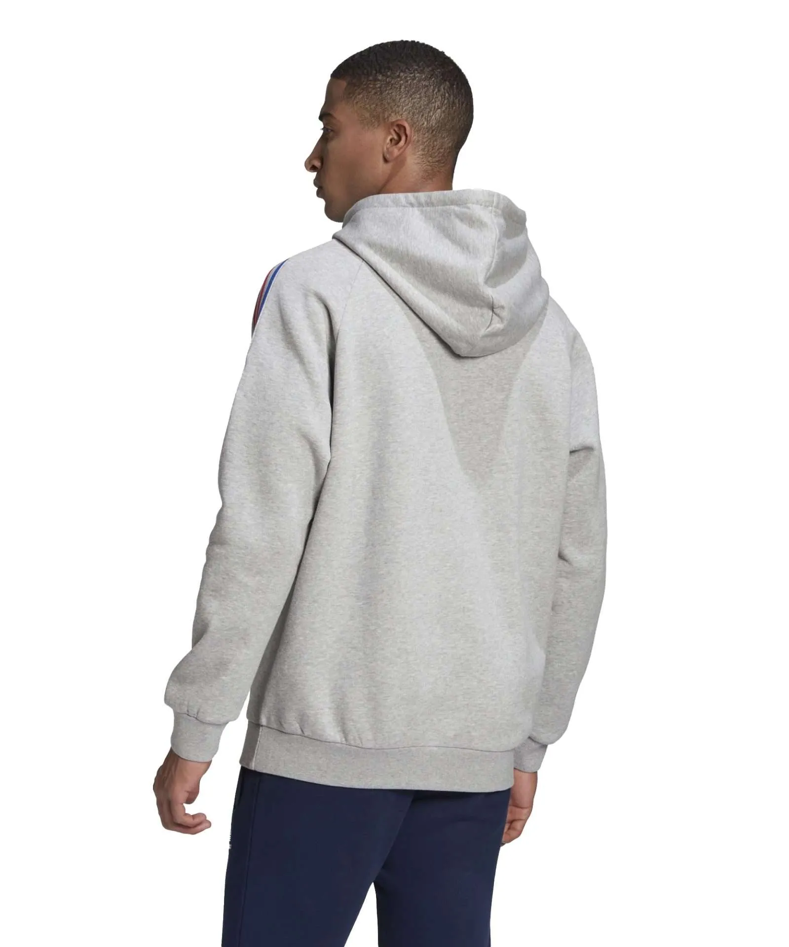 adidas Originals Men’s 3D Trefoil 3-Stripe Sweat Hoodie