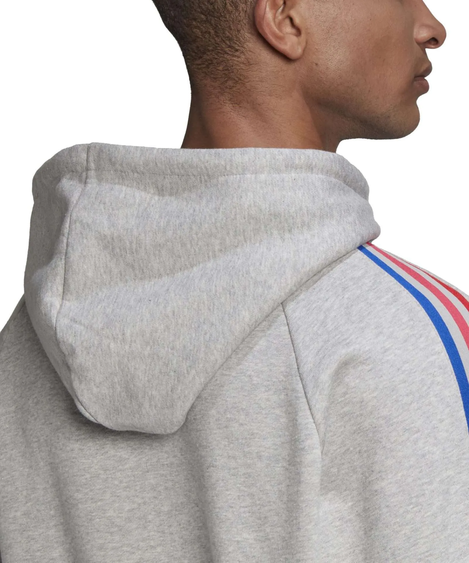 adidas Originals Men’s 3D Trefoil 3-Stripe Sweat Hoodie