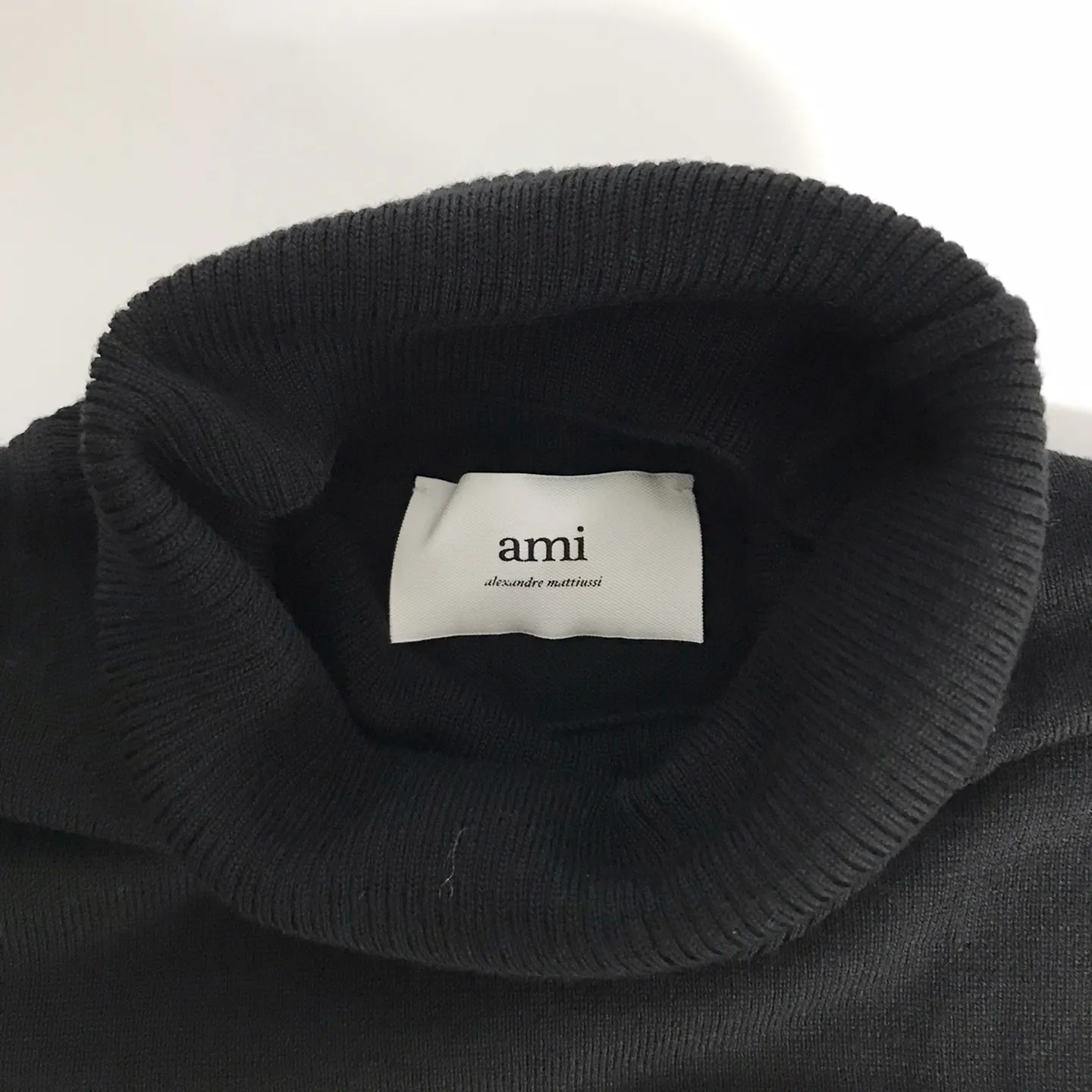 AMI PARIS  |Heart Wool Long Sleeves Plain Oversized Logo Designers