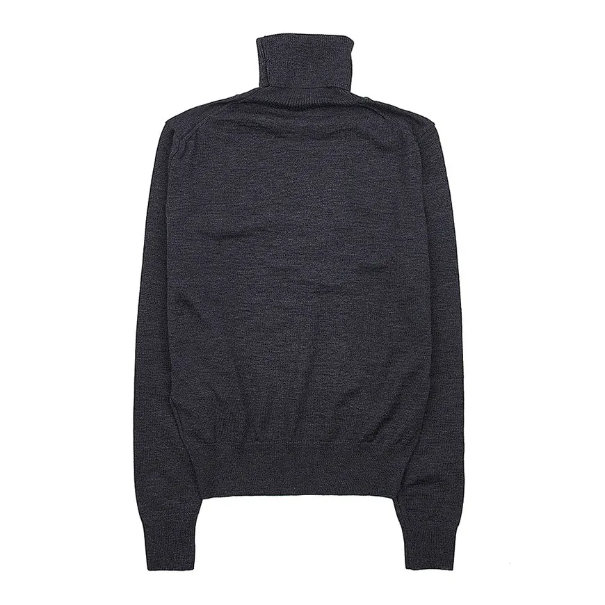 AMI PARIS  |Heart Wool Long Sleeves Plain Oversized Logo Designers