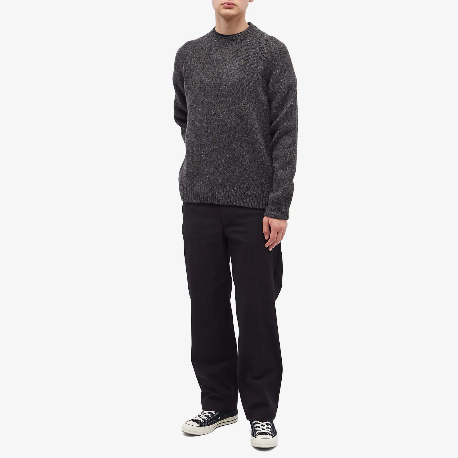 A.P.C.  |Unisex Wool Street Style Long Sleeves Plain Oversized