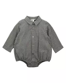 Bebe Austin Check Shirt Bodysuit