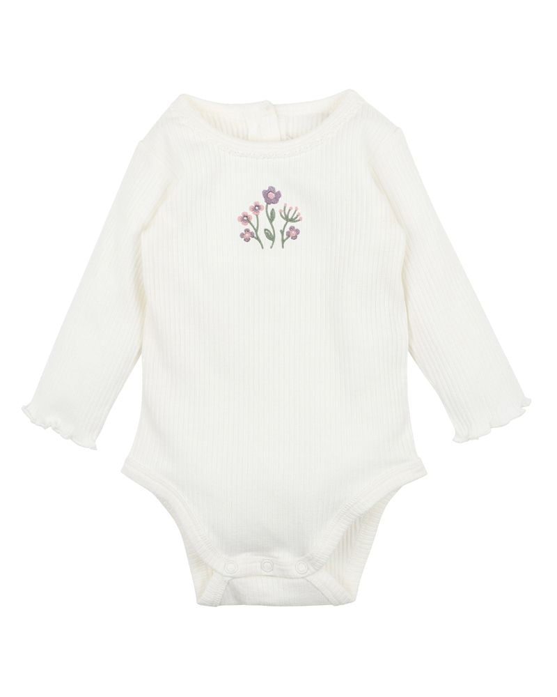 Bebe Thea Embroidered Bodysuit