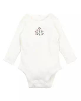 Bebe Thea Embroidered Bodysuit