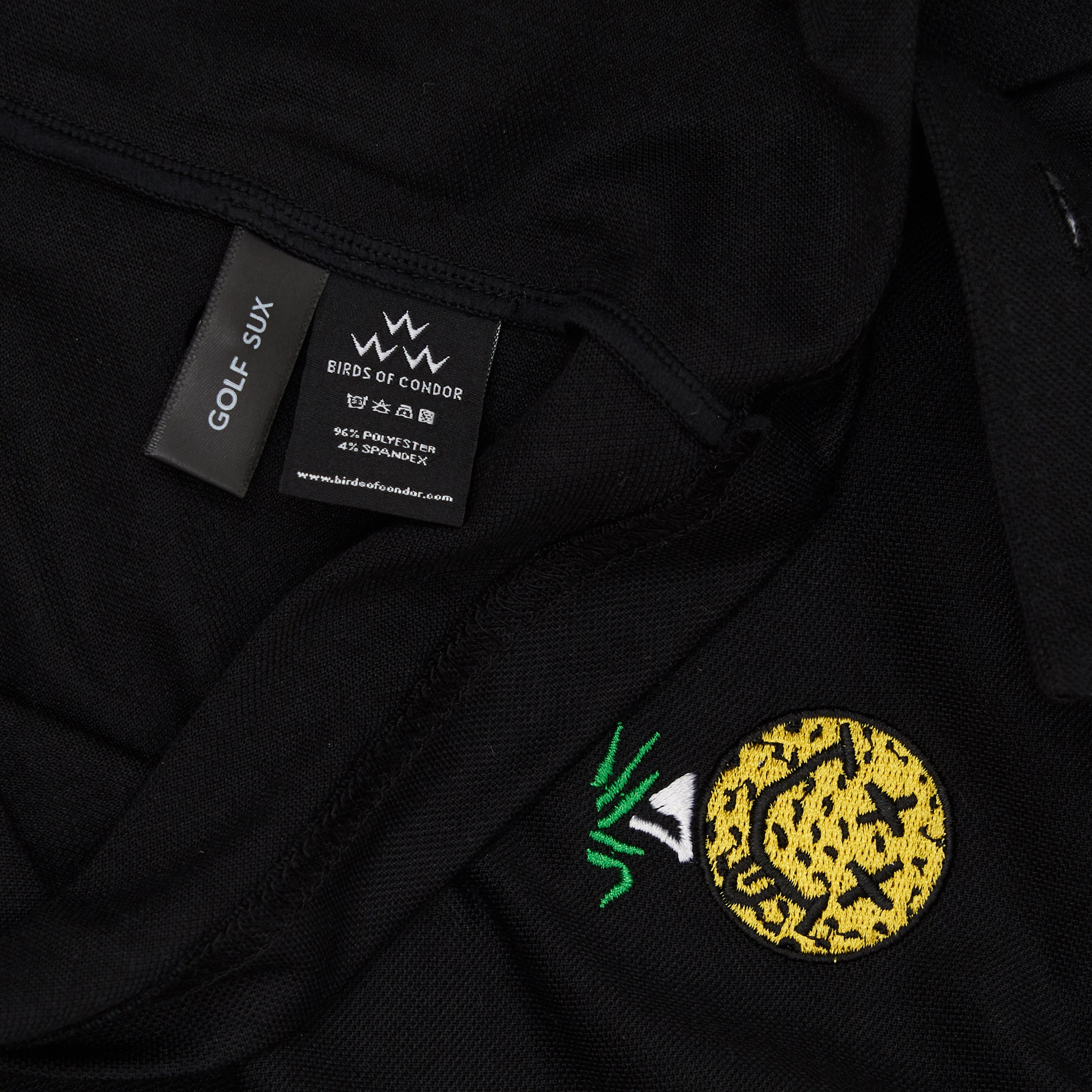 Birds Of Condor Neverfind Polo - Black