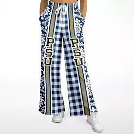 Blue Gables Eco-Poly Stretchy Phat Bellbottoms