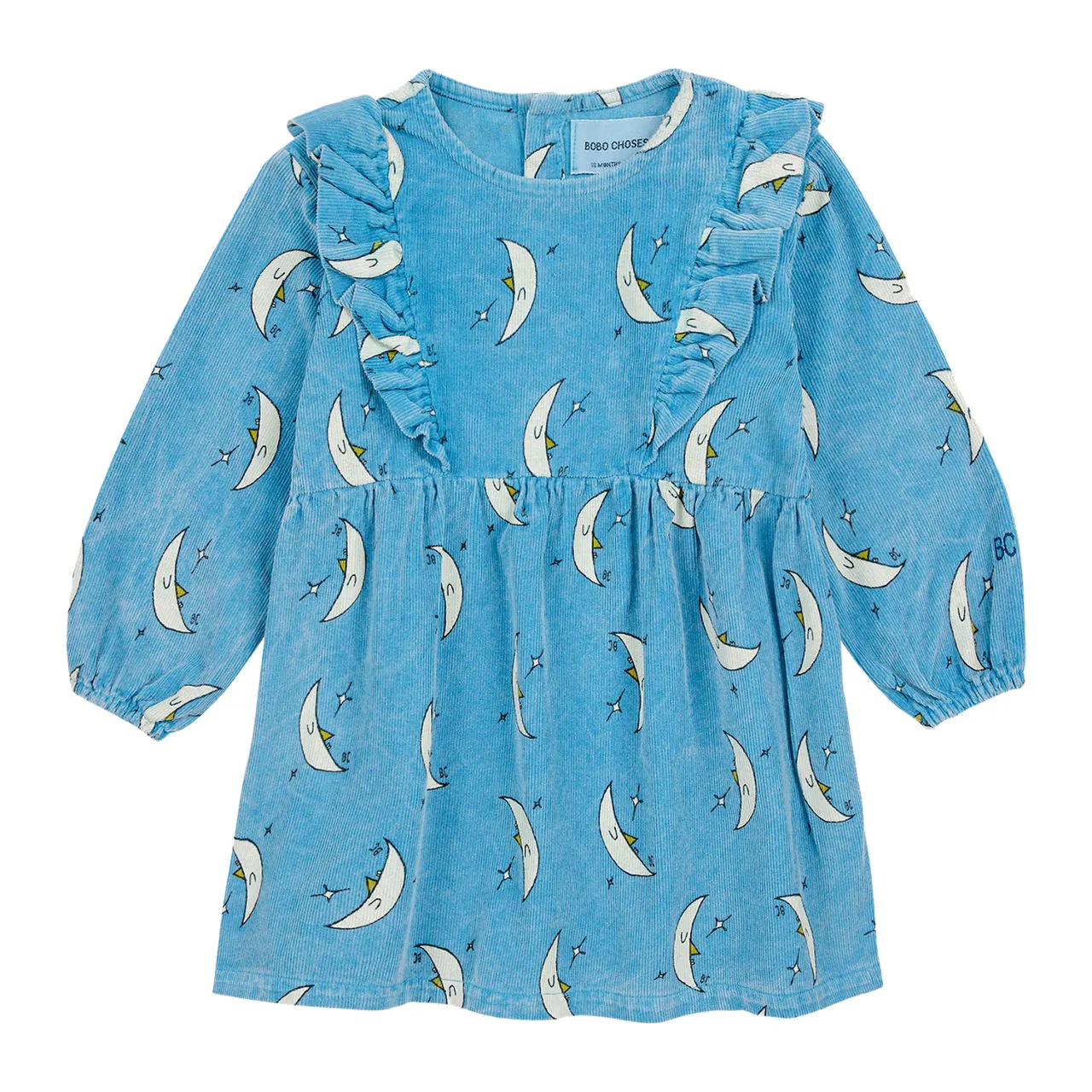 BOBO CHOSES Beneath The Moon Ruffle Dress - Blue