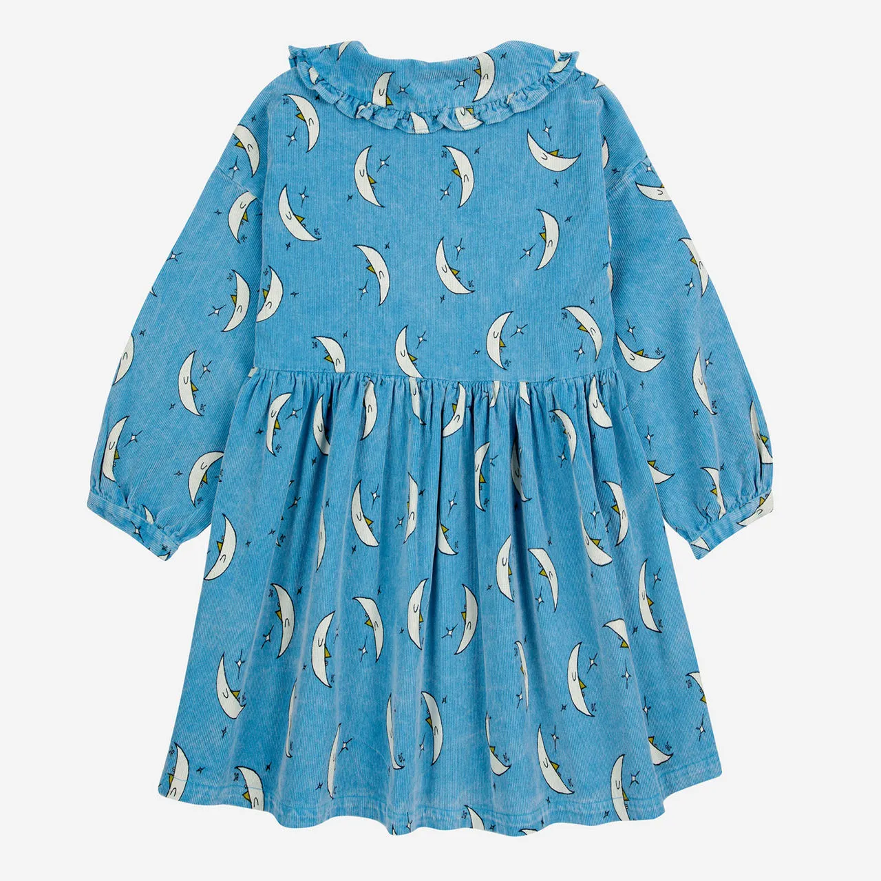 BOBO CHOSES Beneath The Moon Shirt Dress - Light Blue