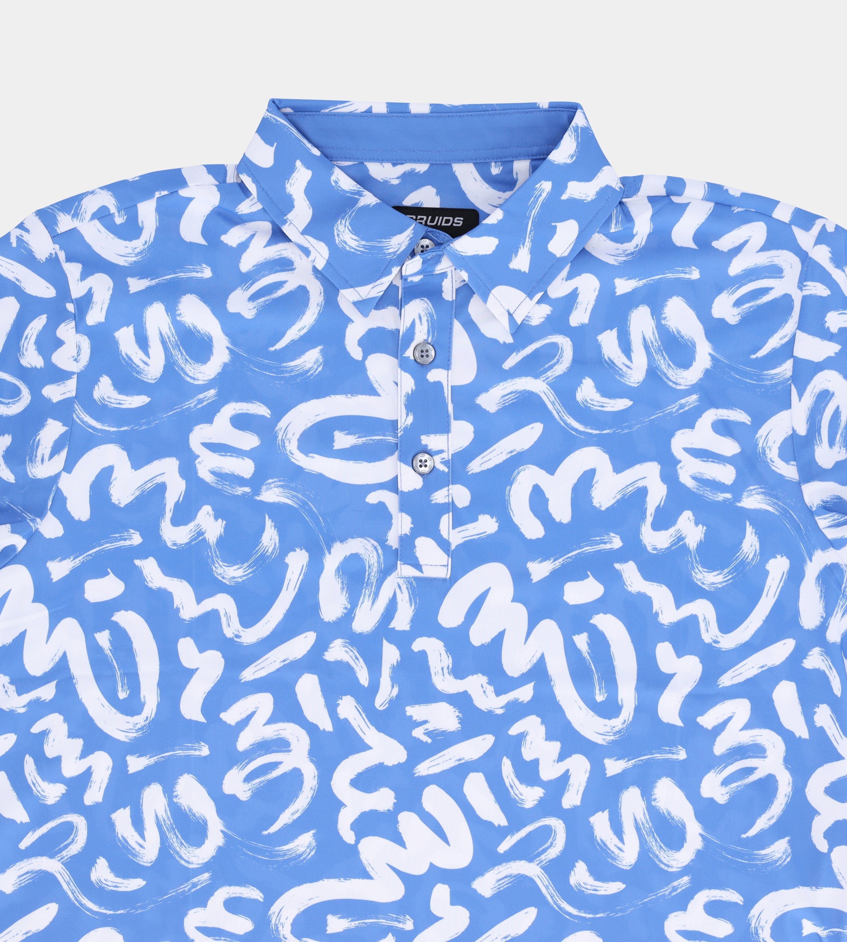 BRUSH POLO - BLUE