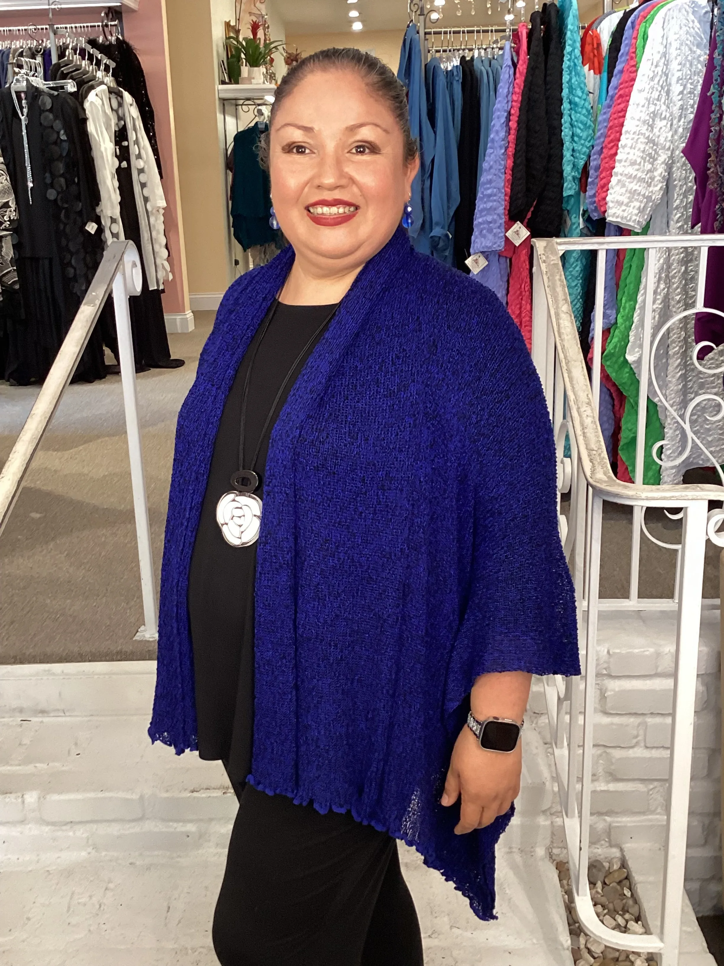 BUTTERFLY DUSTER - BLK/COBALT