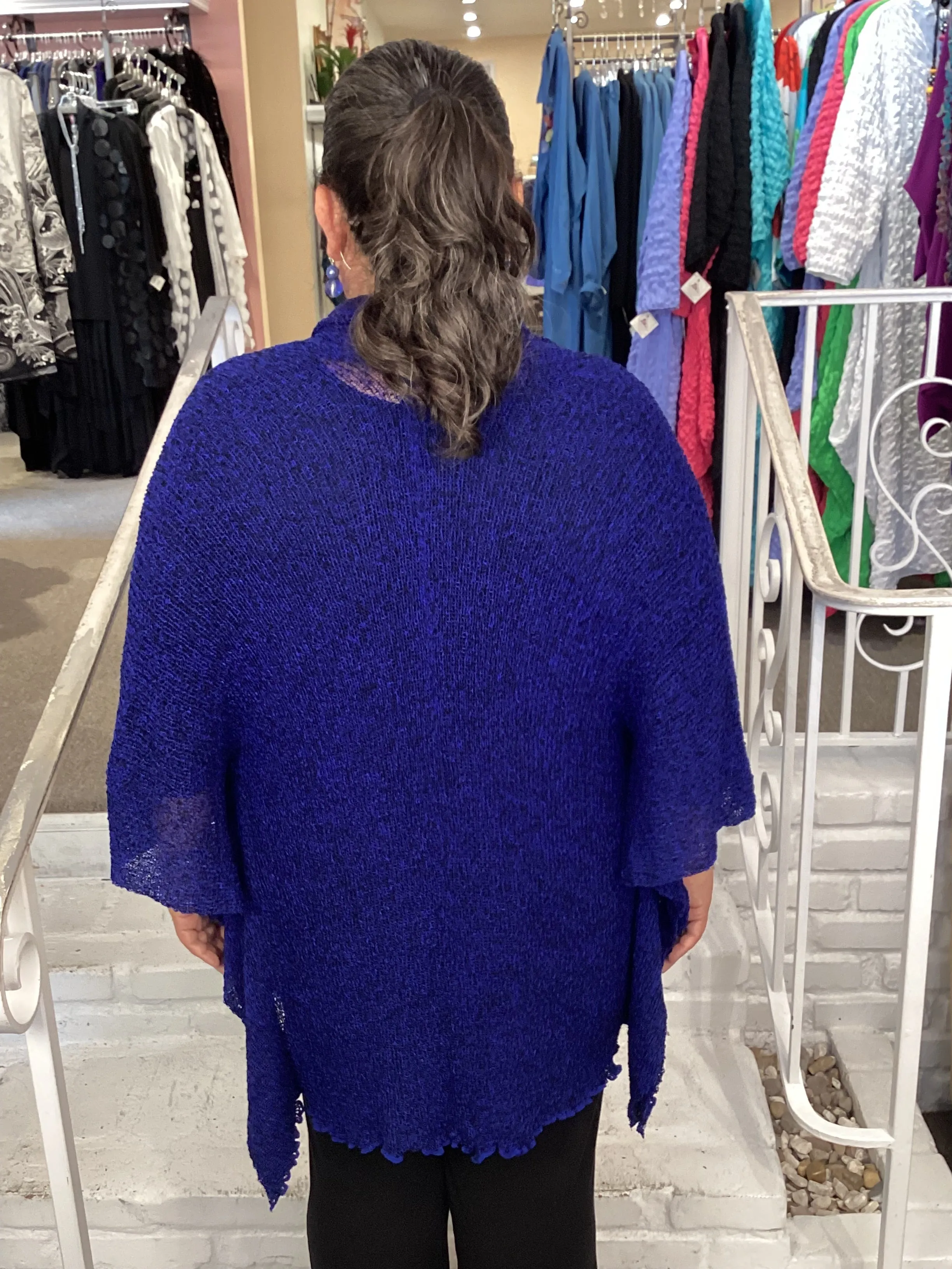 BUTTERFLY DUSTER - BLK/COBALT