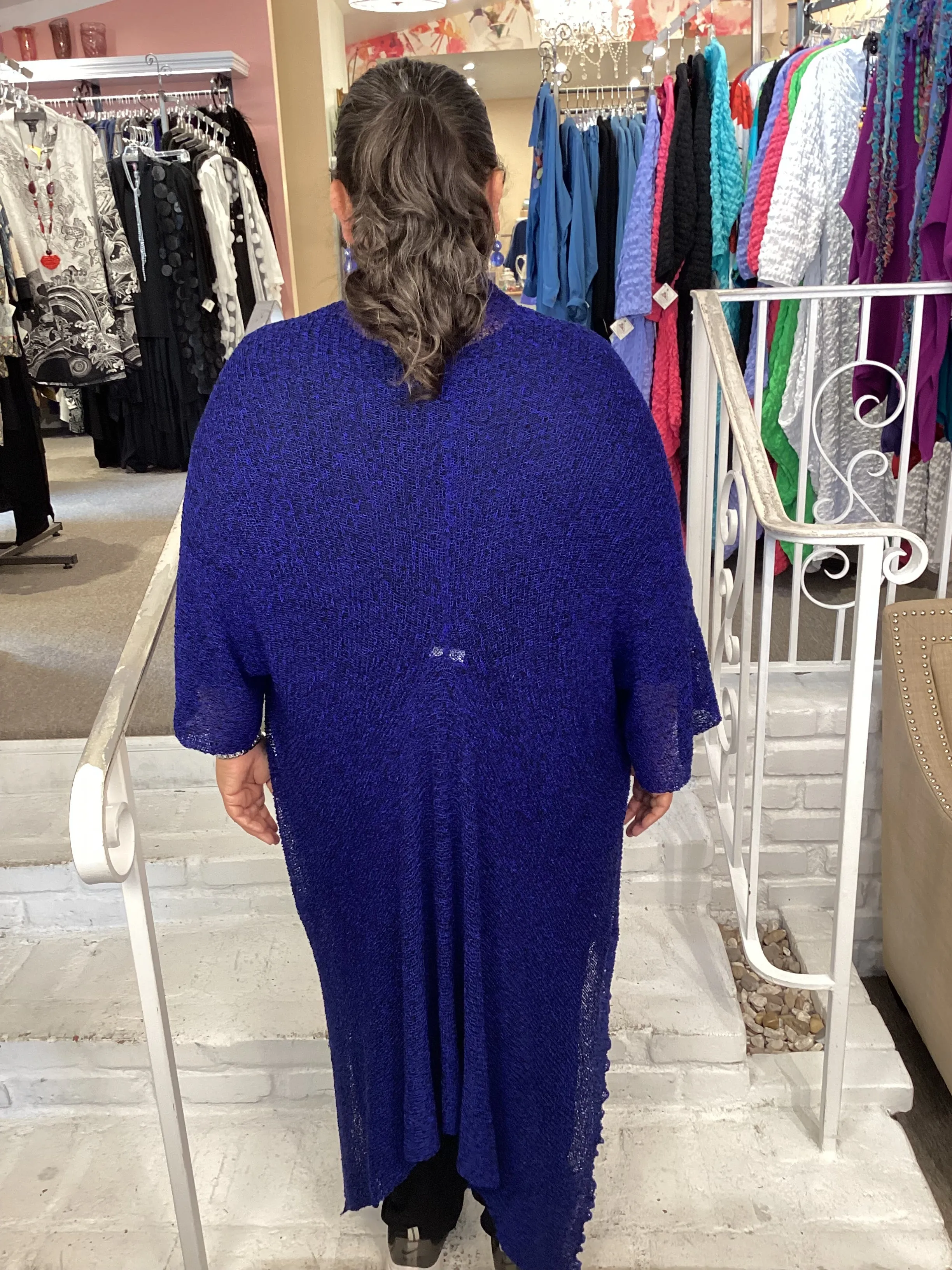 BUTTERFLY DUSTER - BLK/COBALT