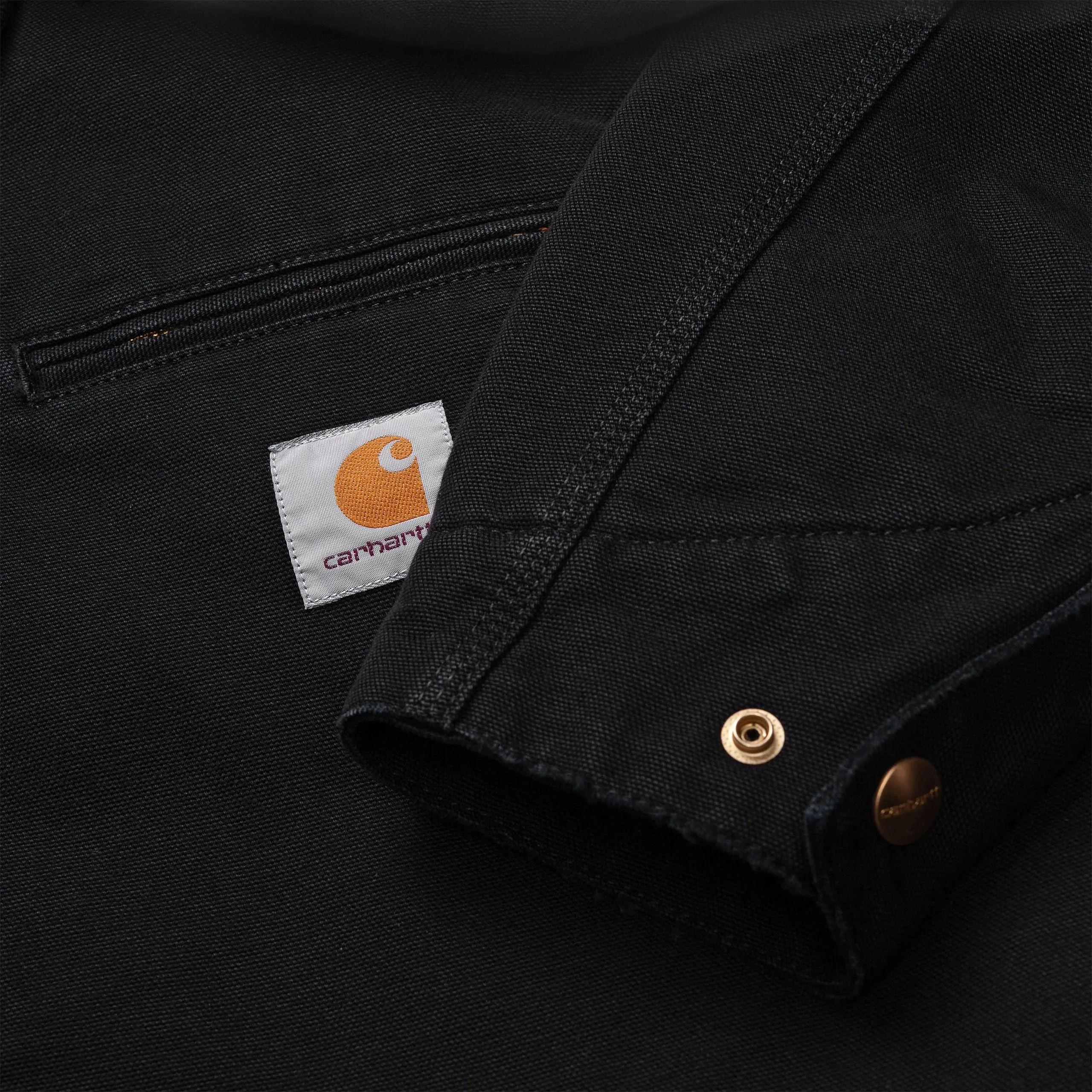 Carhartt WIP OG Detroit Jacket (Winter) - Black/Black