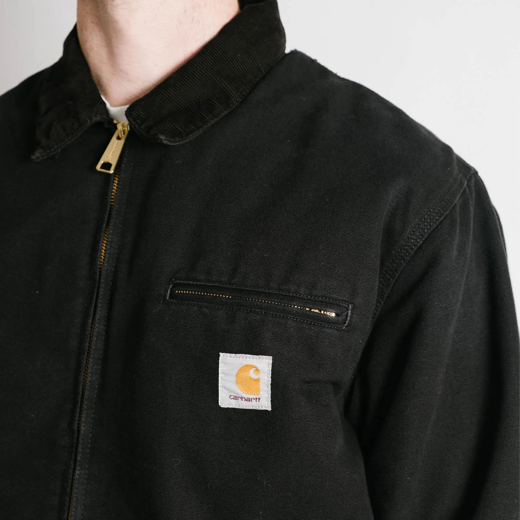 Carhartt WIP OG Detroit Jacket (Winter) - Black/Black