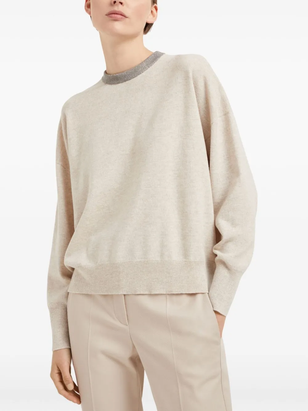 CASHMERE CREWNECK SWEATER