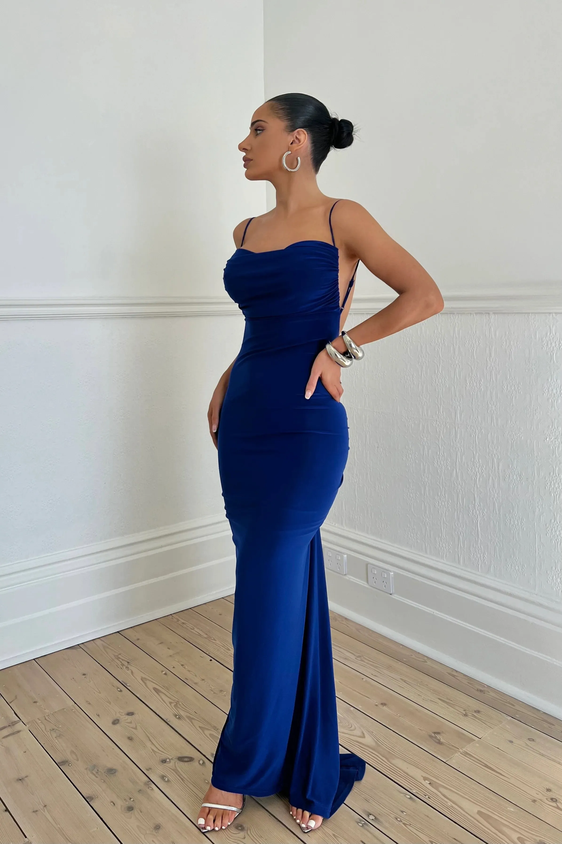 Celina Dress - Royal Blue