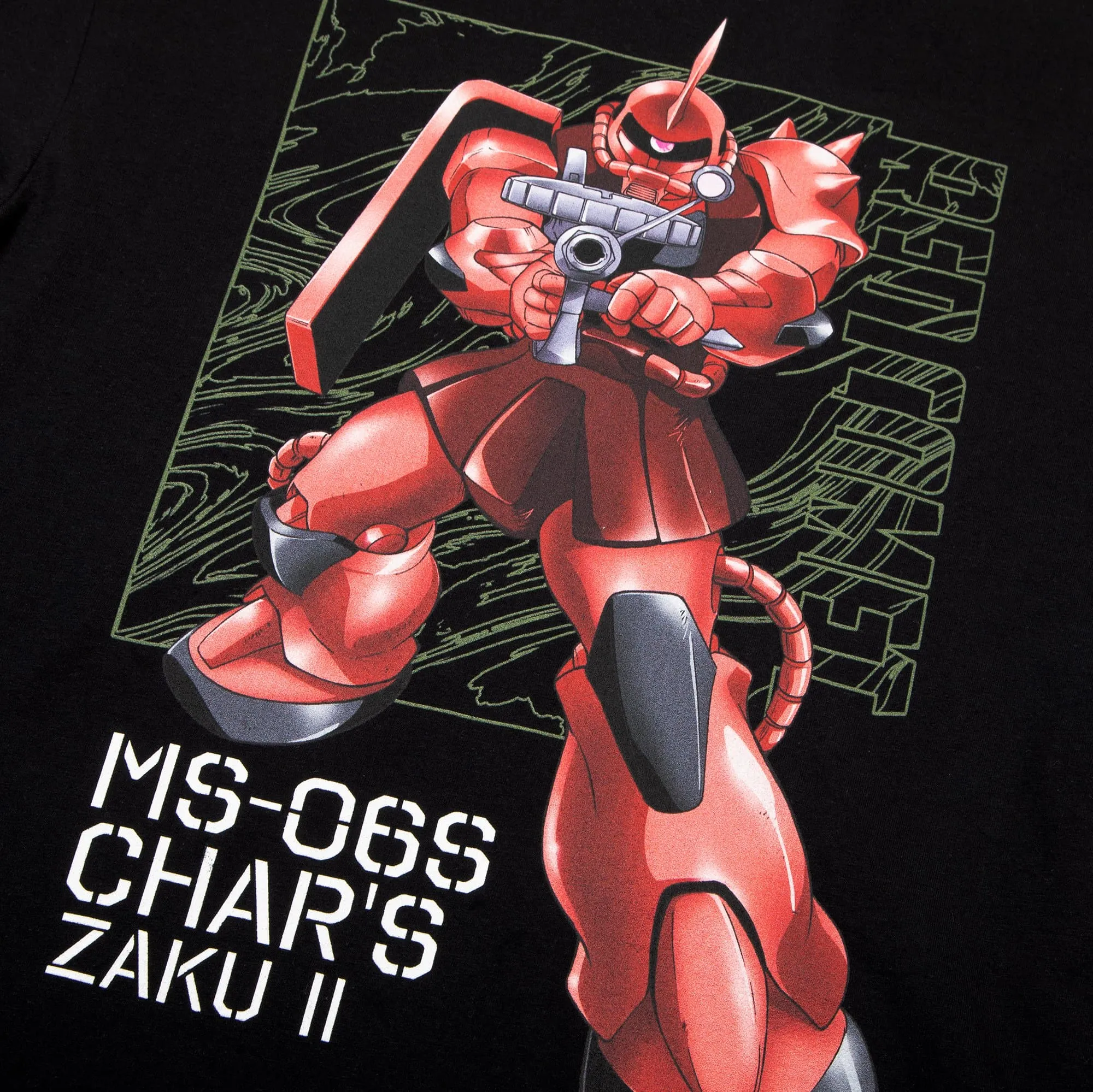 Char's Zaku II Black Tee