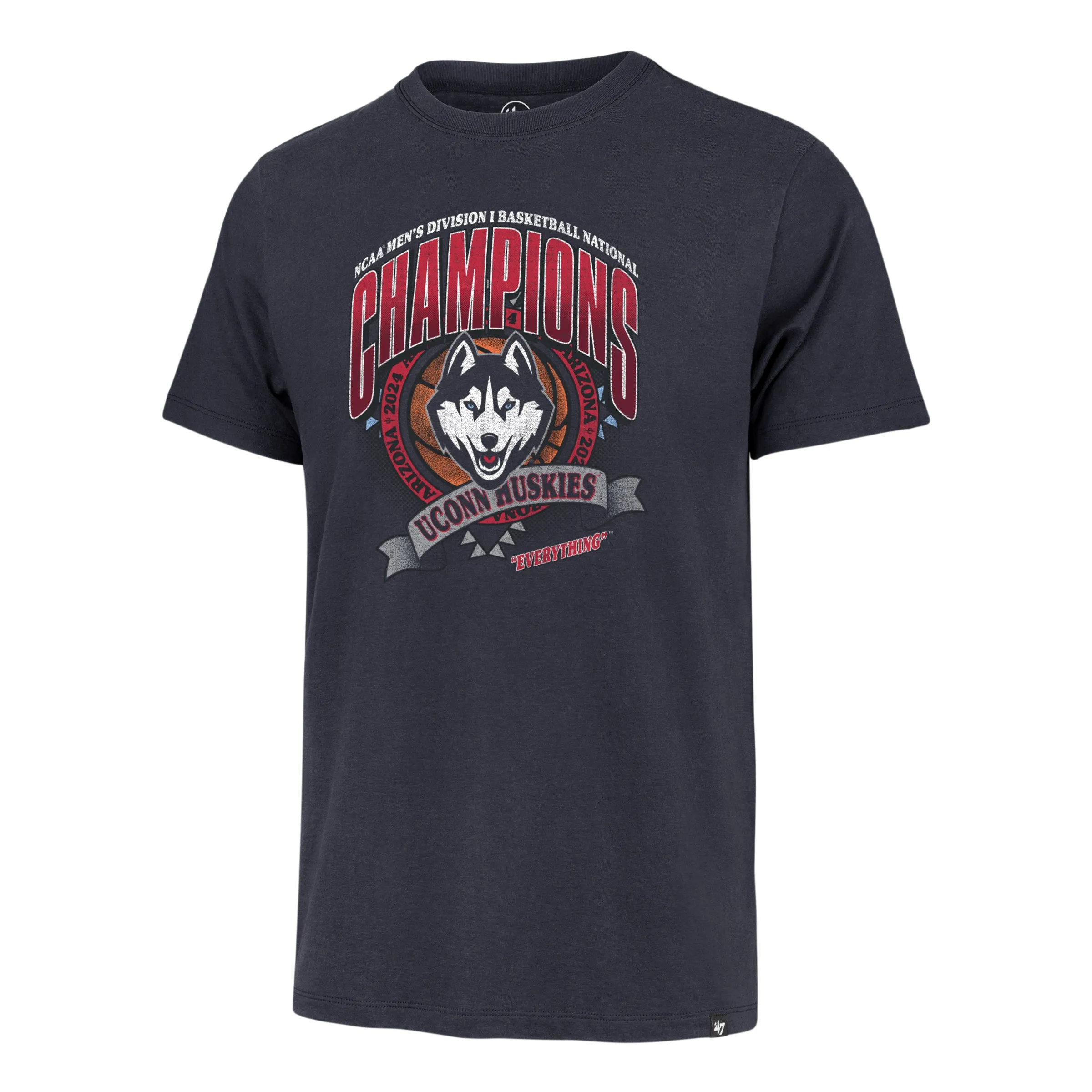 CONNECTICUT HUSKIES UCONN NCAA NATIONAL CHAMPIONS '47 FRANKLIN TEE