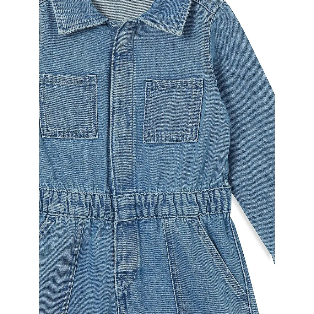 Cotton On Little Girl's Charlie Denim Playsuit