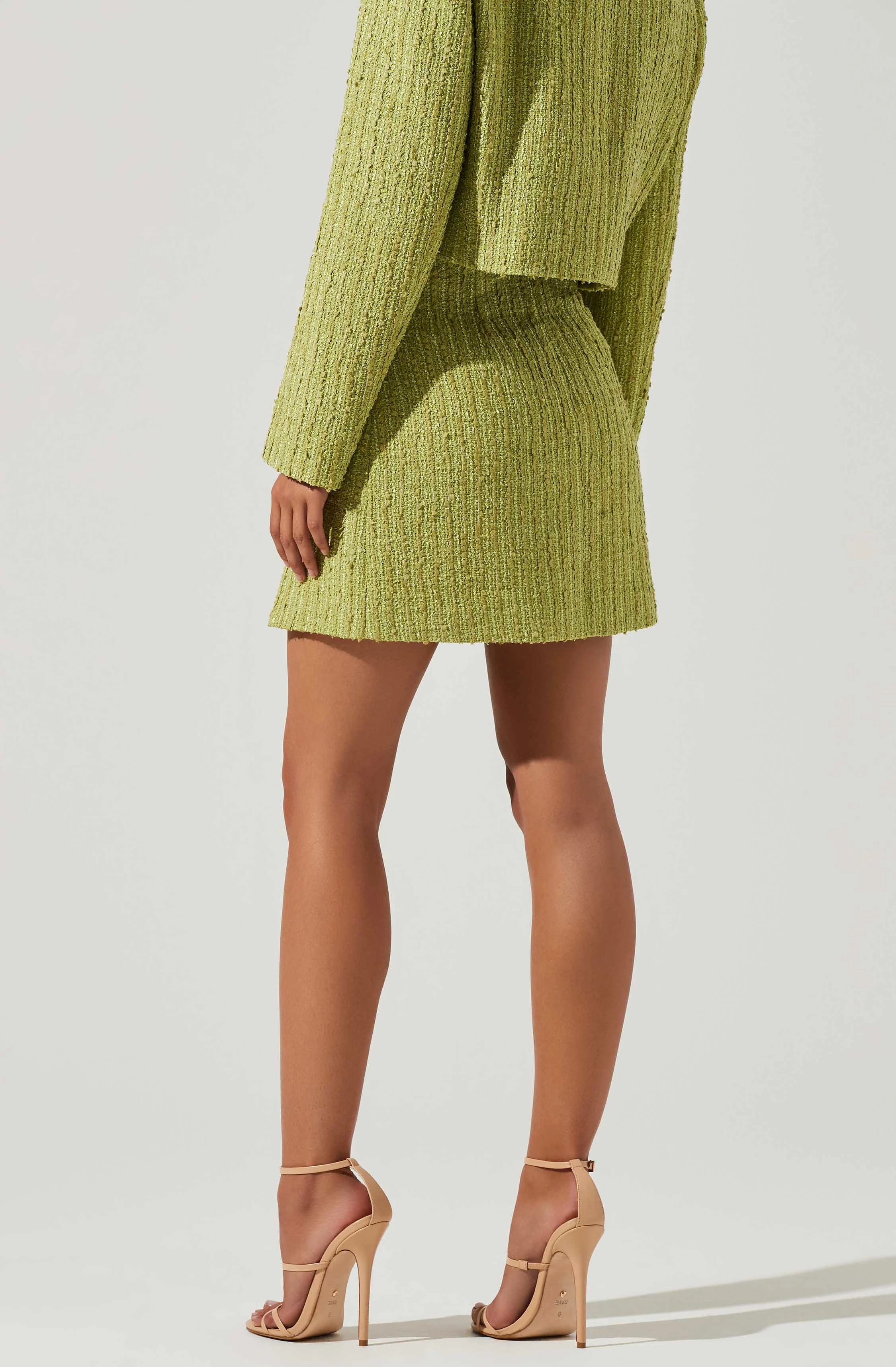 Covina Tweed Mini Skirt