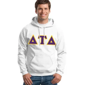 Delta Tau Delta Hanes 10oz. Hoodie - Hanes F170 - TWILL