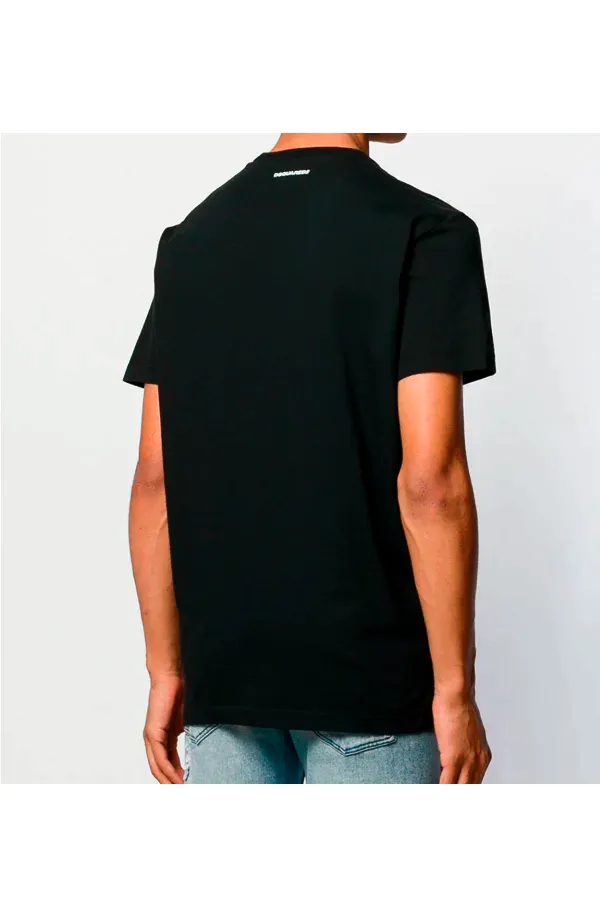 Dsquared2 Layered Logo Tee Black