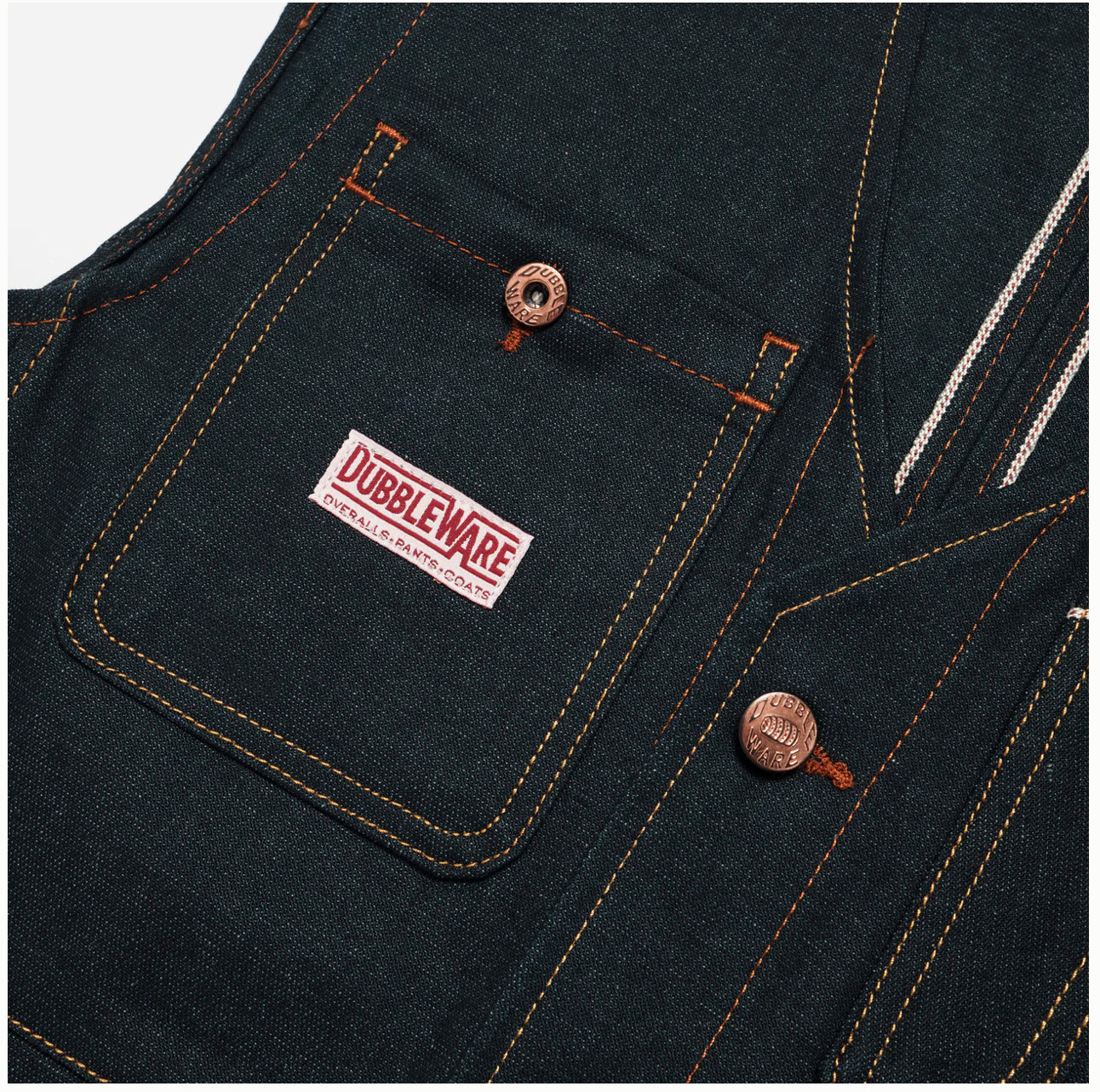 DUBBLEWARE Selvedge Denim Waistcoat