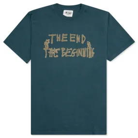 End and Beginning Short Sleeve Tee - Slate