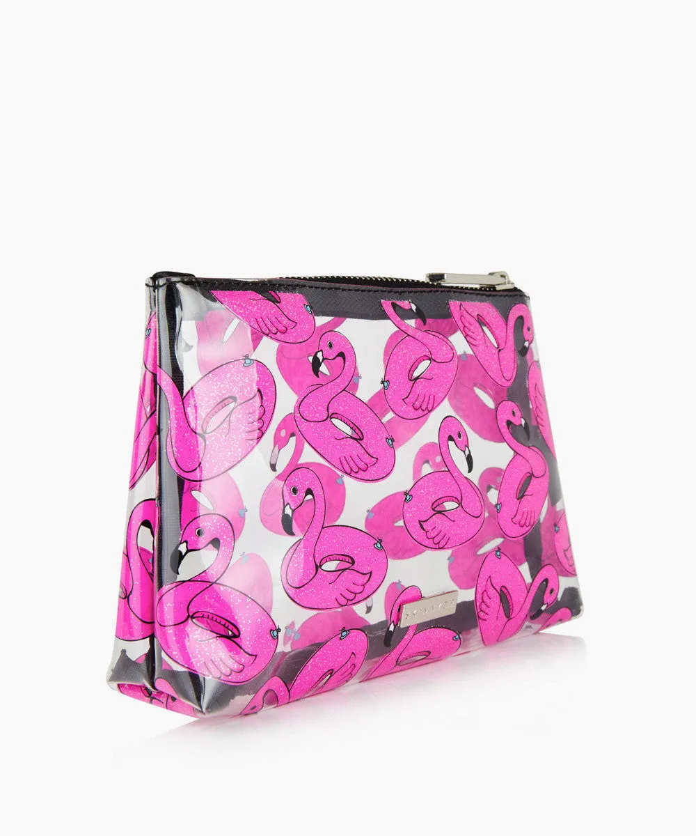 FLAMINGO FLOAT MAKE UP BAG