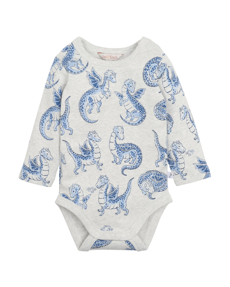 Fox & Finch Dragon Print Bodysuit