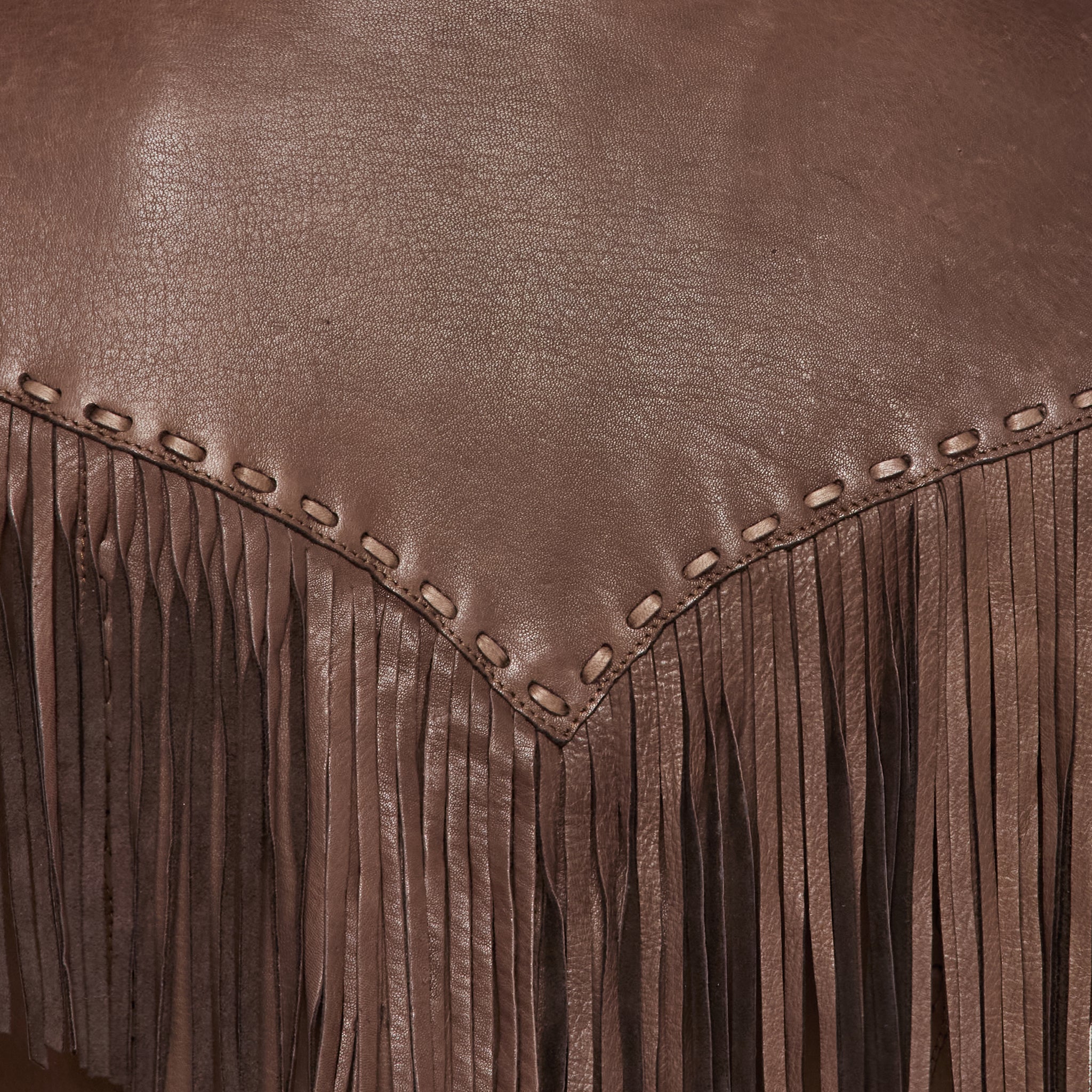 Fringe Vest :: Chocolate