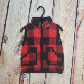 Giftcraft Buffalo Plaid Vest