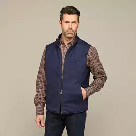 Gilroy Reversible Vest :: Navy