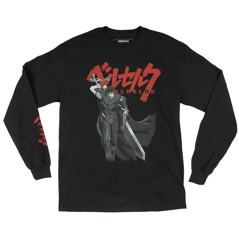 Guts Black Longsleeve Tee