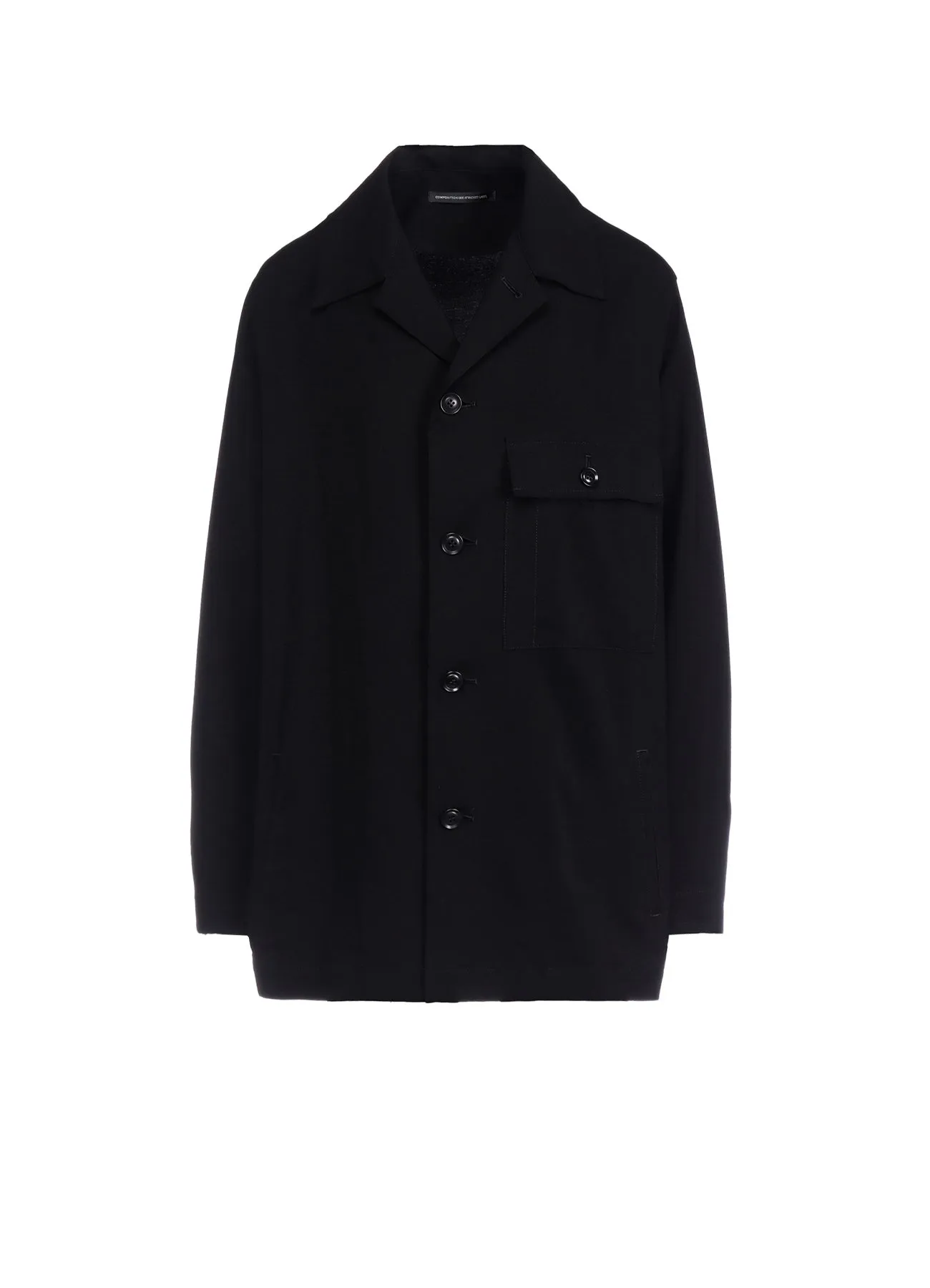 HARD TWISTED GABARDINE SHIRT JACKET