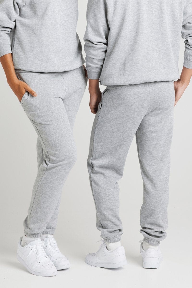 INSPORT UNISEX ALASKA GREY ELASTIC LEG TRACKPANTS