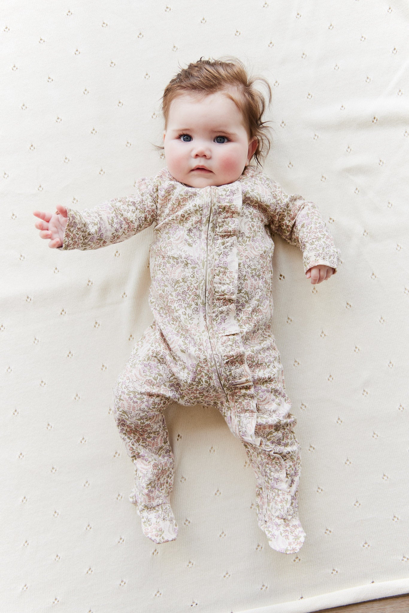 JAMIE KAY Organic Cotton Melanie Onepiece - April Eggnog