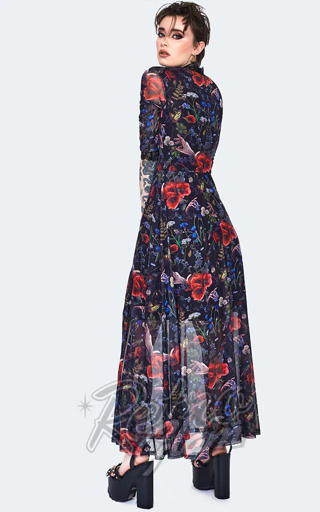 Jawbreaker Night Meadow Maxi Dress - M & XXL