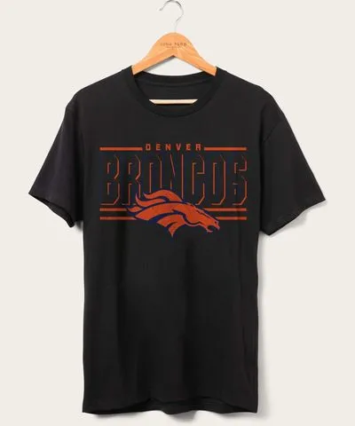 Junk Food NFL Broncos Slogan Fan Tee