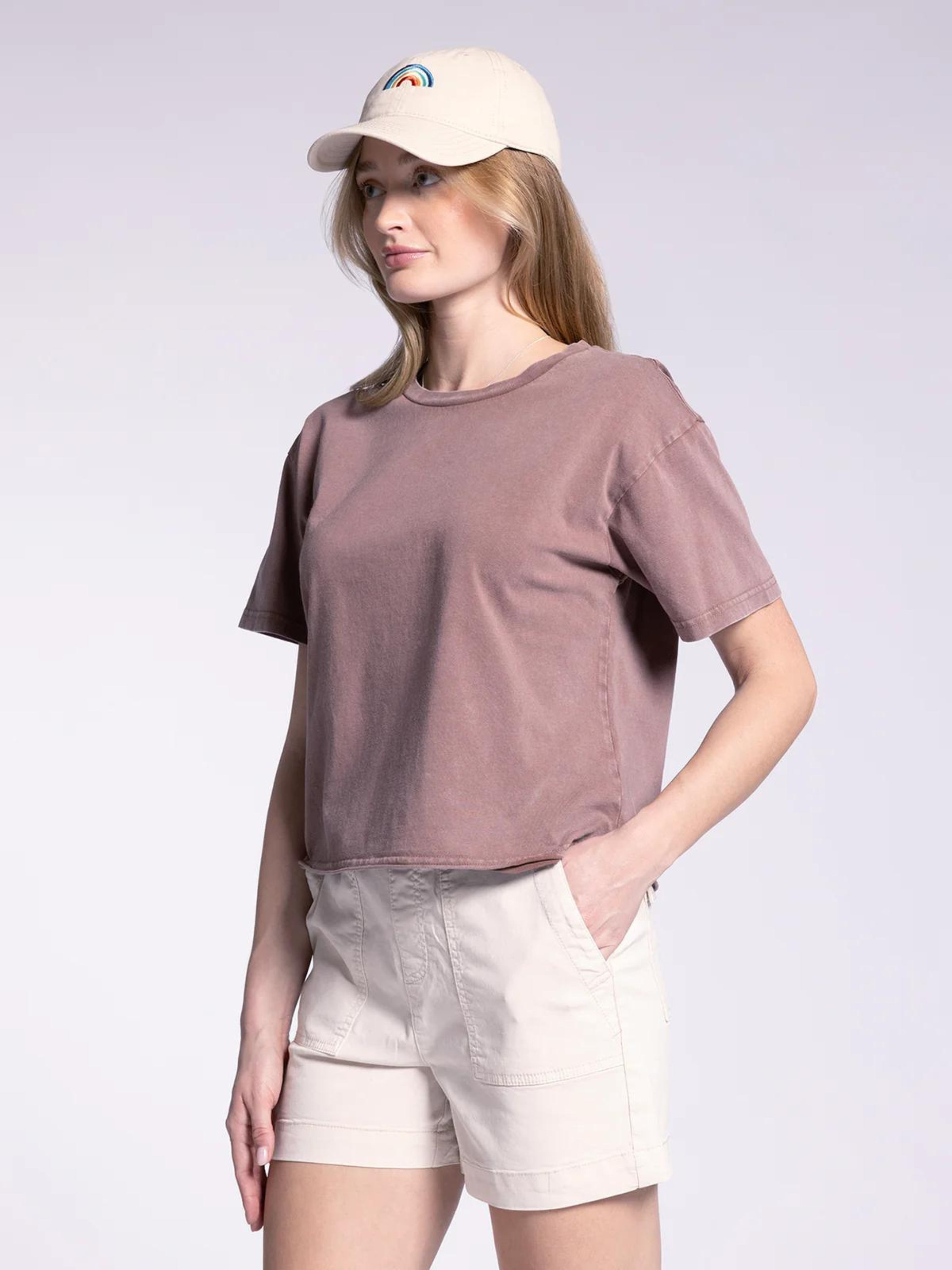 Kateline Tee - Driftwood