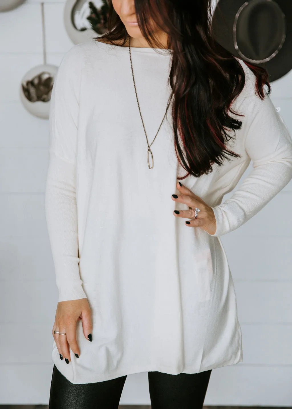 Kristaan Oversized Tunic Sweater FINAL SALE