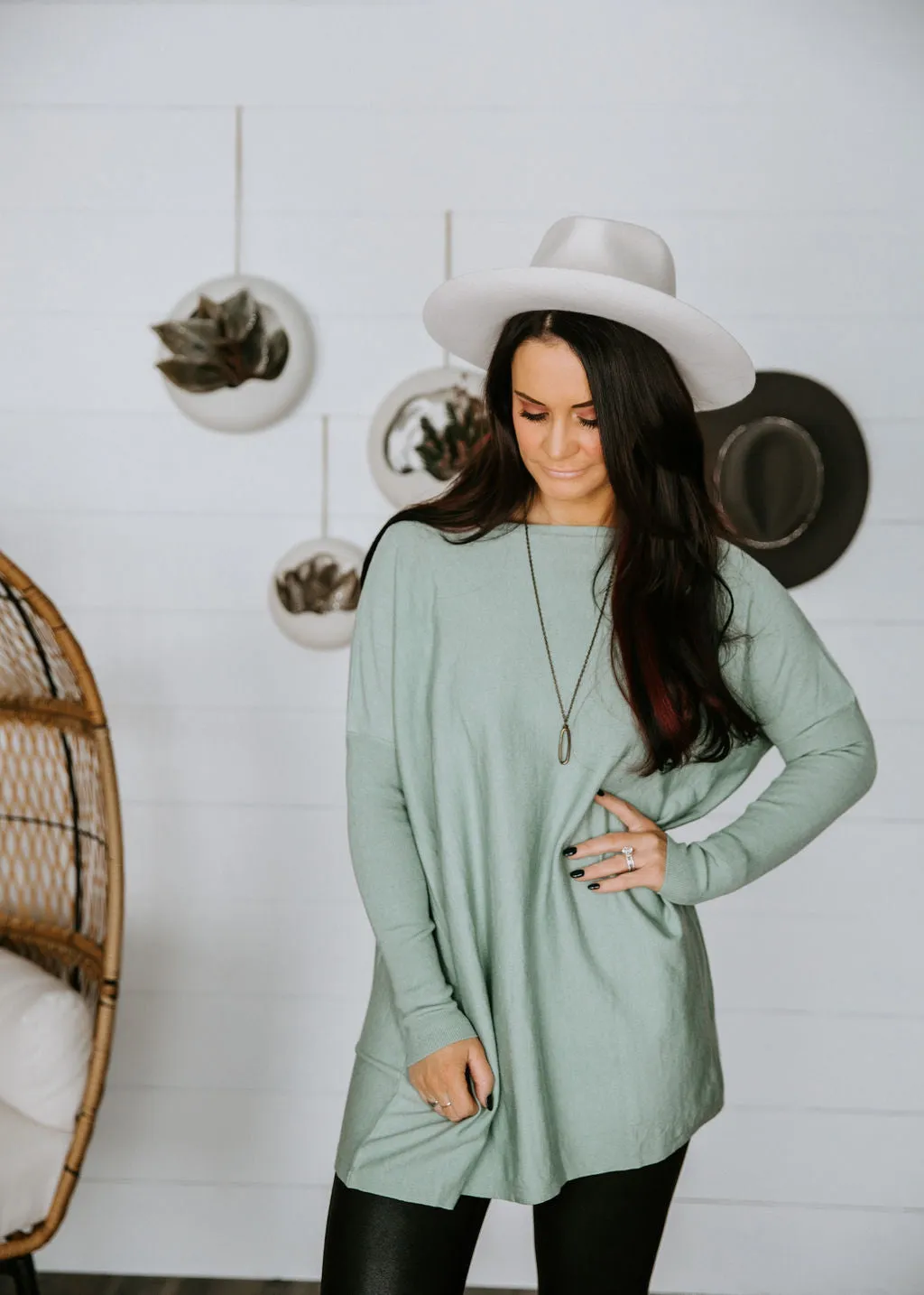 Kristaan Oversized Tunic Sweater FINAL SALE