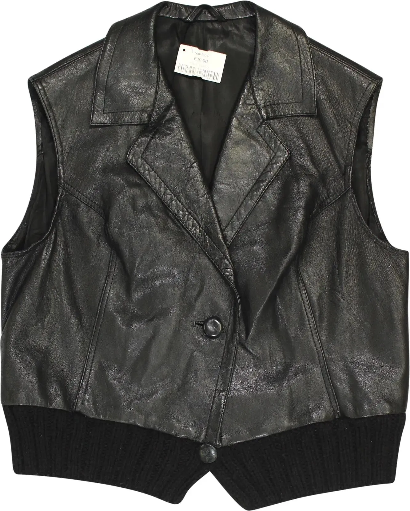 Leather Waistcoat | ThriftTale