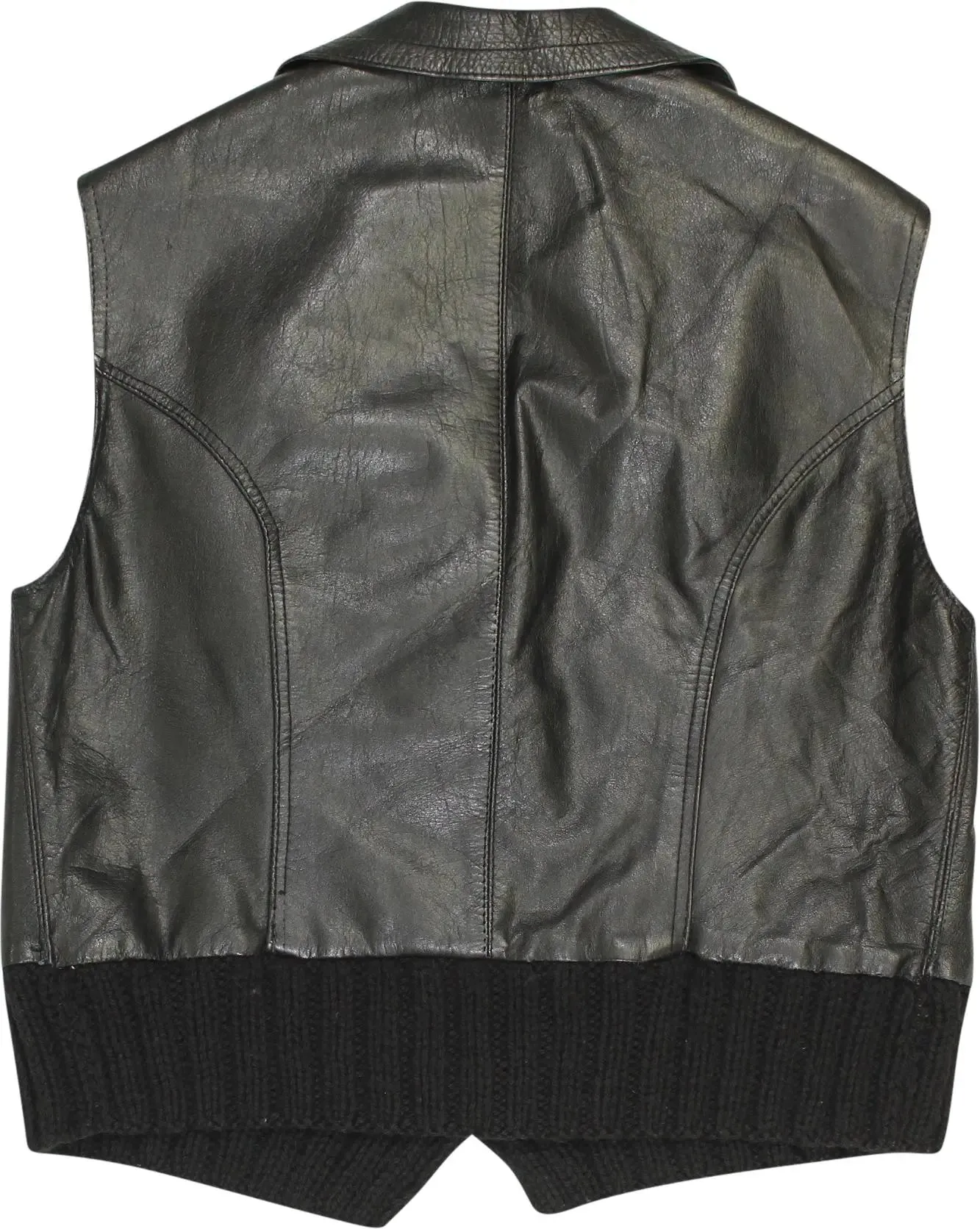 Leather Waistcoat | ThriftTale