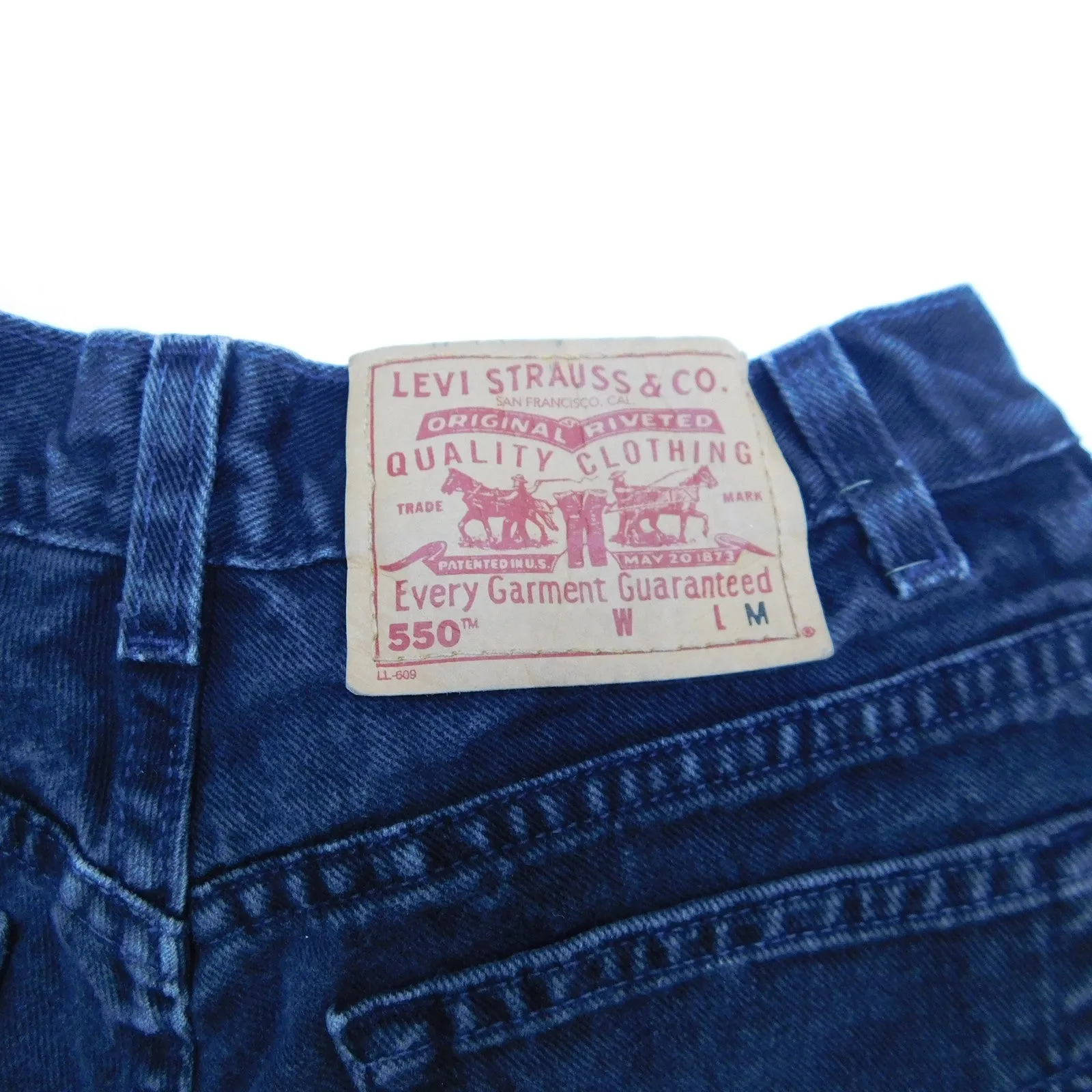 Levi's 550 Black Jeans