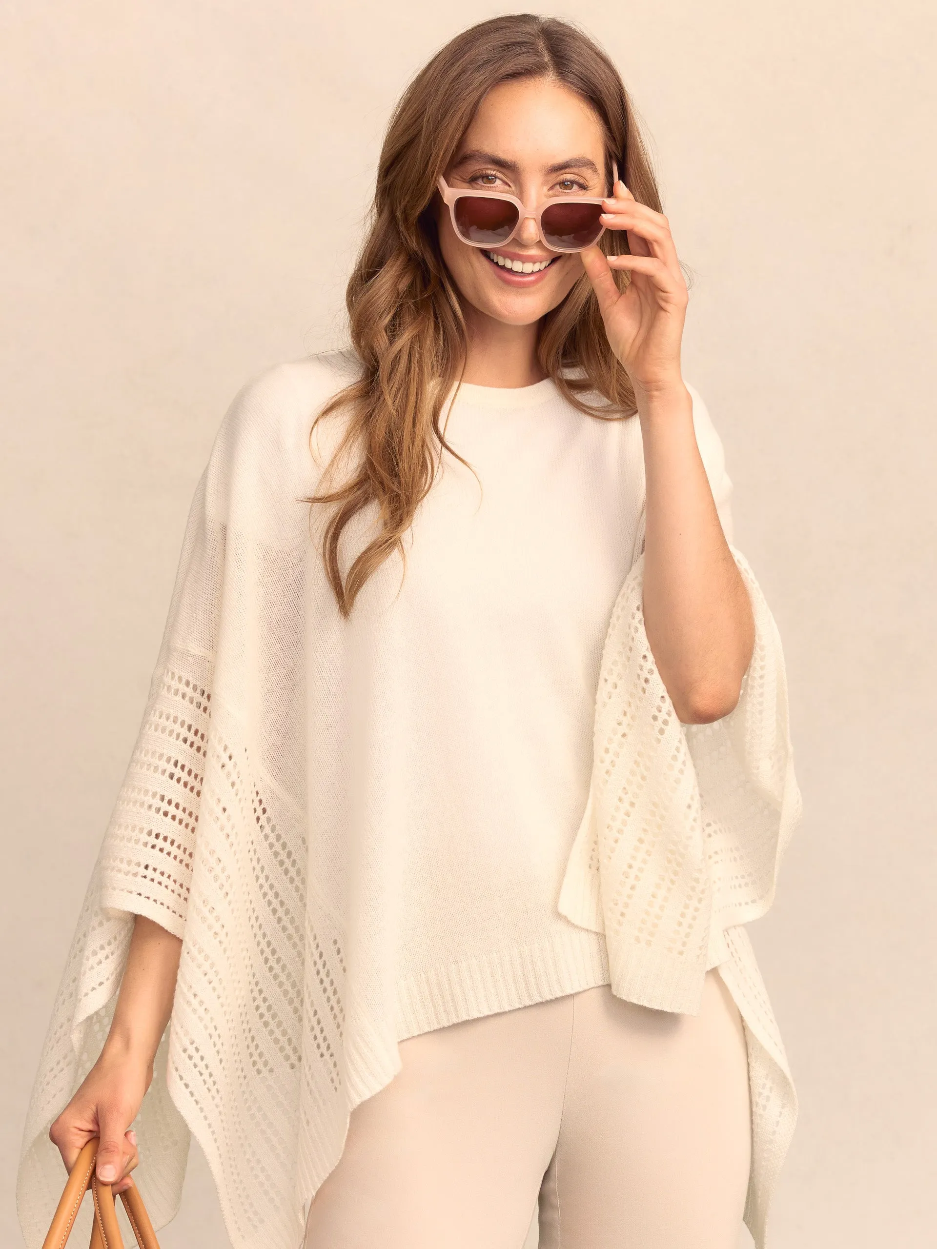 Libra Cashmere Poncho