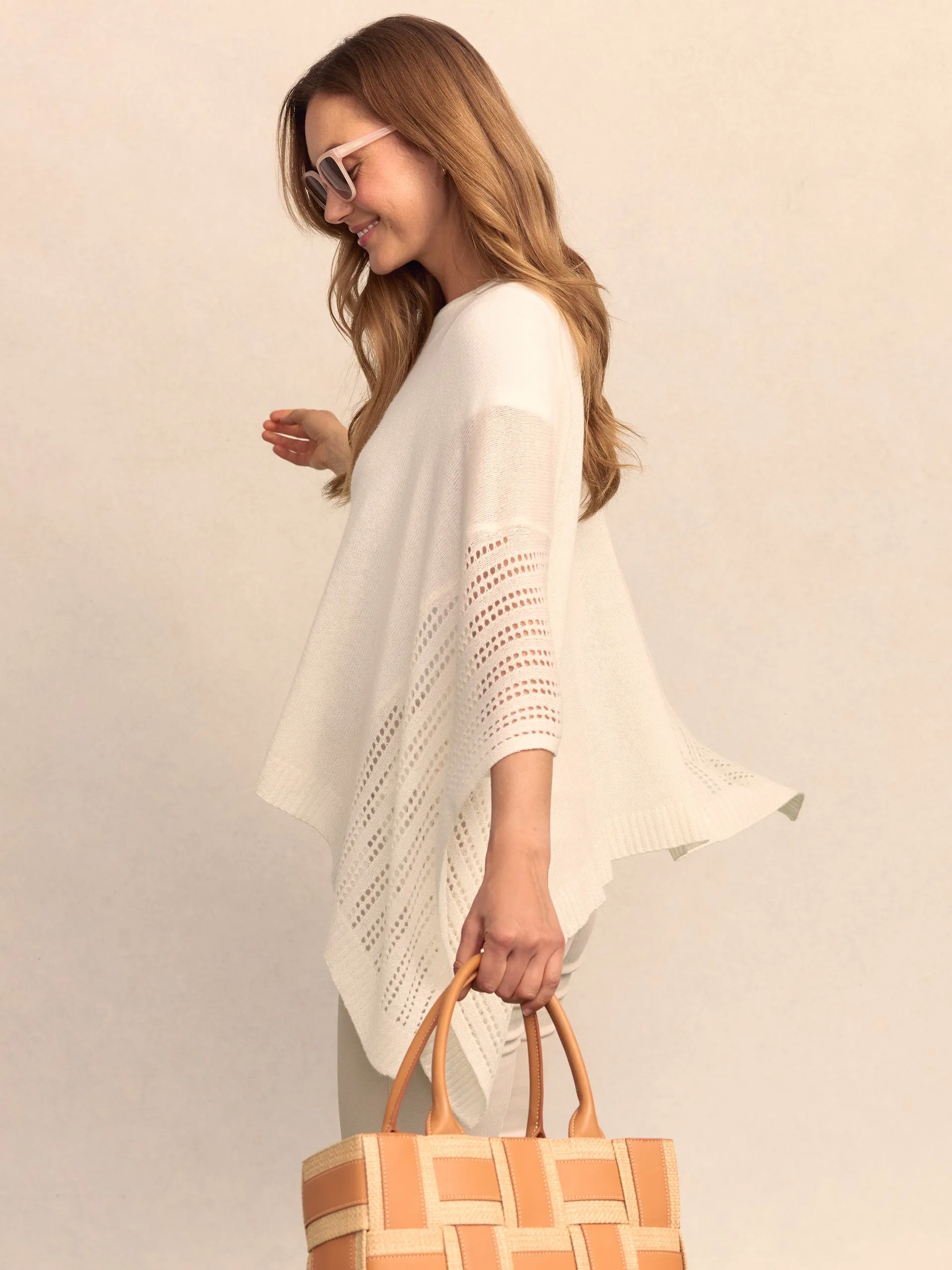 Libra Cashmere Poncho