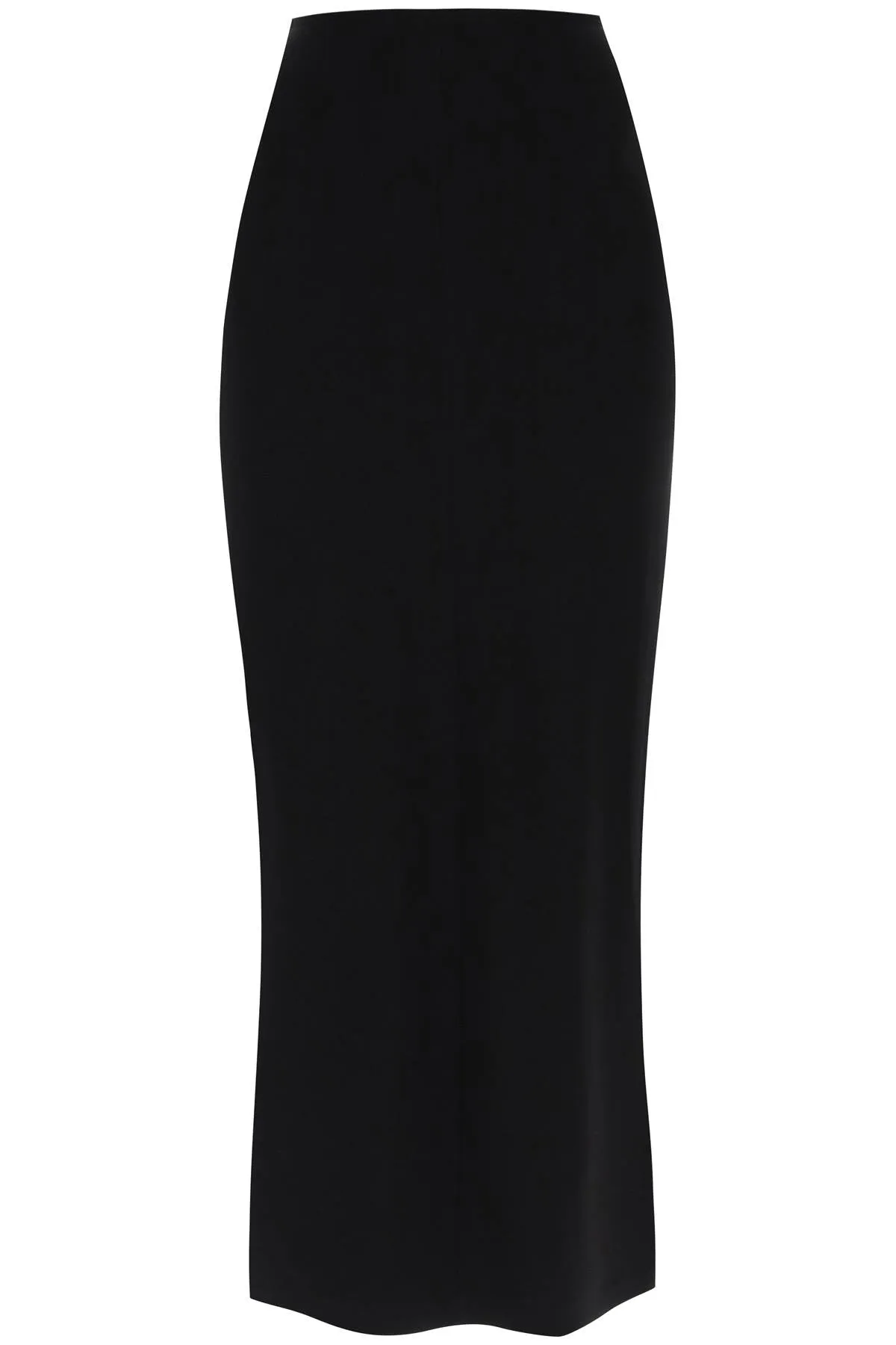 long skirt in poly lycra KK223SPLA52001 BLACK