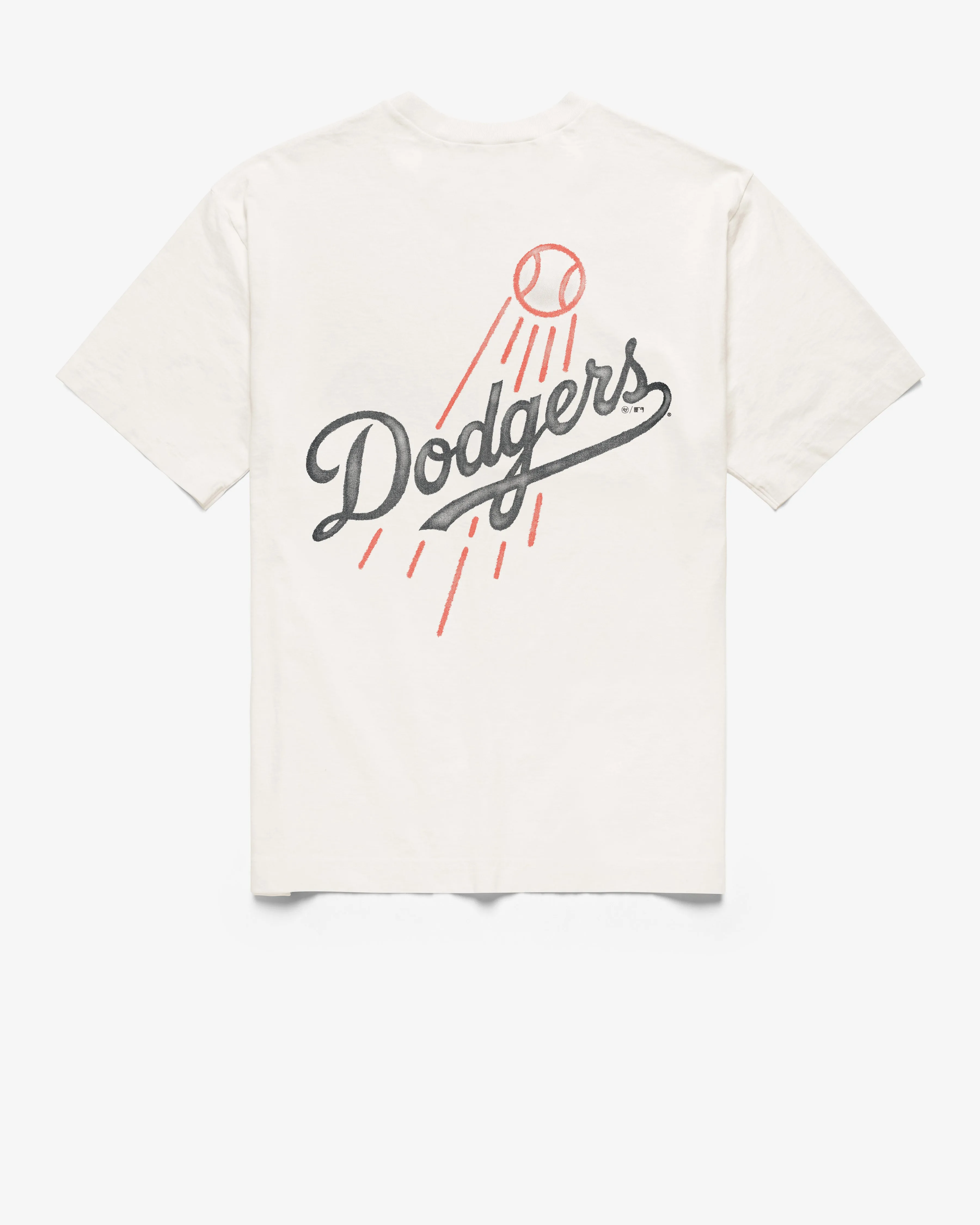 LOS ANGELES DODGERS PANTHEON BACKER '47 FOUNDATION TEE